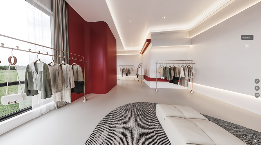 服裝展廳360°全景哪里
